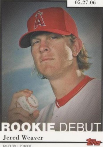 2006 Topps Updates & Highlights - Jered Weaver #RD-29