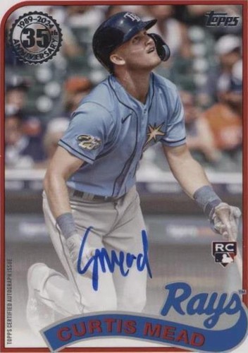 2024 Topps Series 2 - Curtis Mead #89BA2-CME