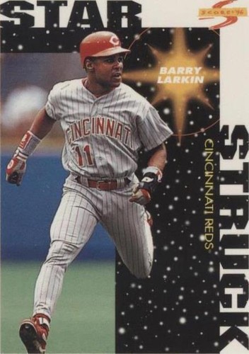 1996 Score Baseball Barry Larkin #362 Cincinnati Reds HOF Baseball