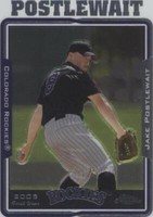 2005 Topps Chrome Update & Highlights - Jake Postlewait #UH163