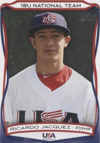 2010 Topps USA Baseball Team - Ricardo Jacquez #USA-21