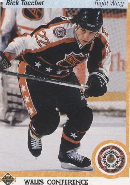 1990-91 cubierta superior - Rick Tocchet #488