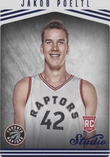 2016-17 Panini Studio - Jakob Poeltl #197