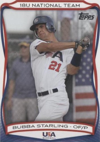 2010 Topps USA Baseball Team - Bubba Starling #USA-17