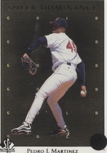 1998 SP Authentic - Pedro Martinez #SD24