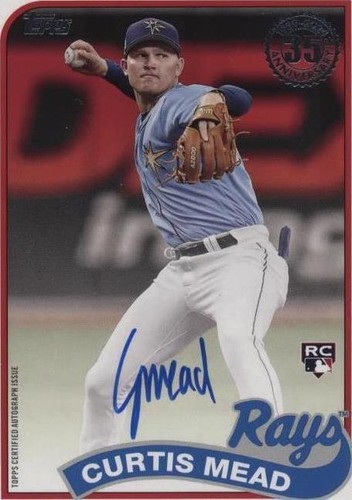 2024 Topps Series 1 - Curtis Mead #89BA-CME