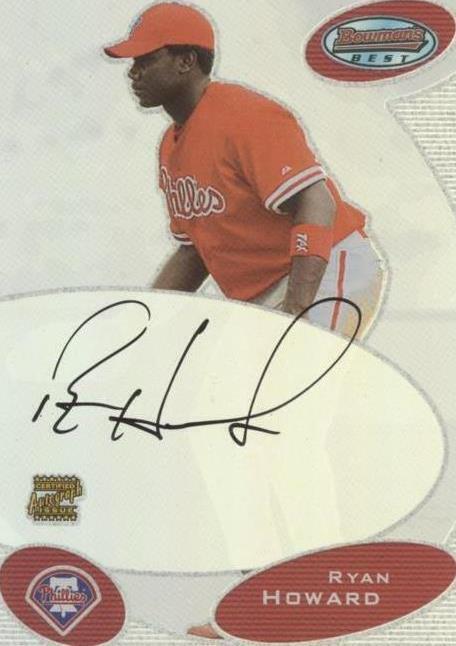Ryan Howard Bowman’s Best Auto 99枚 Ryan Howard Bowman's Best Auto 99枚 Ryan Howard Bowman's