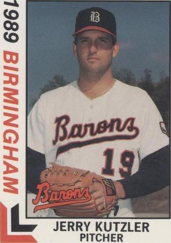 1989 Best Birmingham Barons - Jerry Kutzler #15