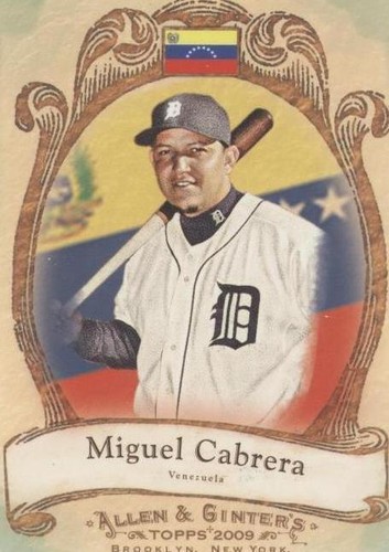 2009 Topps Allen & Ginter's - Miguel Cabrera #NP59