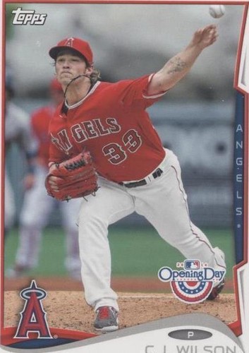 2014 Topps Opening Day - C.J. Wilson #29