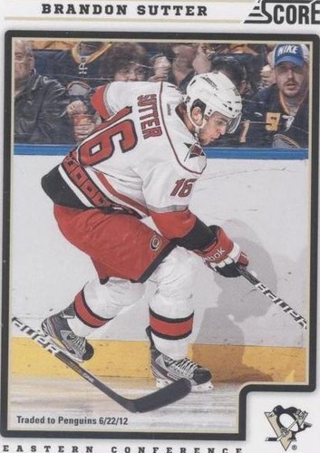 2012-13 Score - Brandon Sutter #373