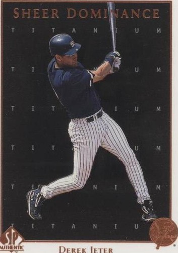 1998 SP Authentic - Derek Jeter #SD41