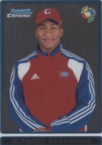 ALFREDO DESPAIGNE SIGNED AUTO'D 8X10 PHOTO CUBA WBC WORLD BASEBALL