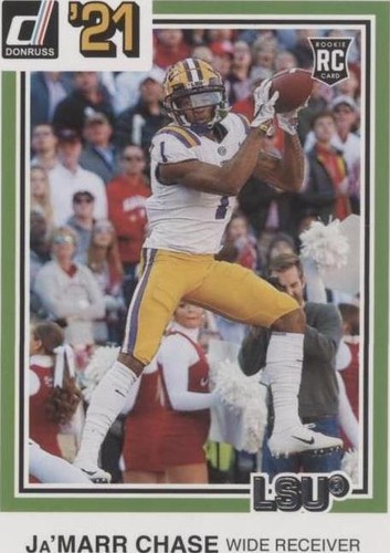 2021 Panini Chronicles Draft Picks Ja'Marr Chase #36