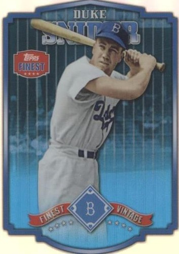 2014 Topps Finest - Duke Snider #FV-DS