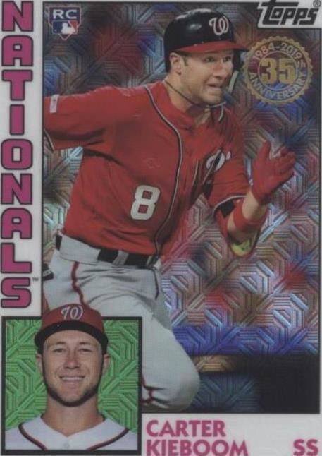 2019 Topps Update Silver Pack - Carter Kieboom #T84U-48