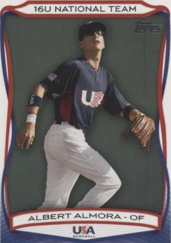 2010 Topps USA Baseball Team - Albert Almora #USA-45