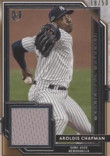2021 Topps Museum Collection - Aroldis Chapman #MMR-AC