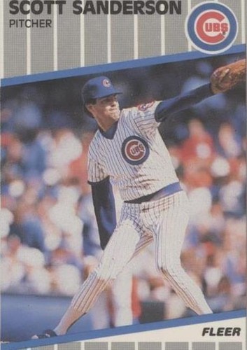 1989 Fleer Update - Scott Sanderson #U-78