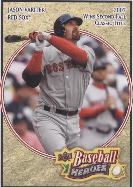 2008 Upper Deck Baseball Heroes - Jason Varitek #20