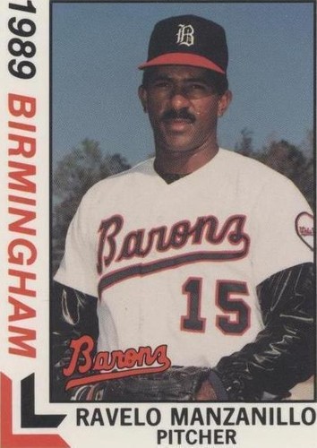 1989 Best Birmingham Barons - Ravelo Manzanillo #13