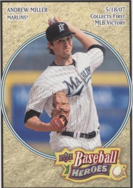 2008 Upper Deck 棒球英雄 - Andrew Miller #71