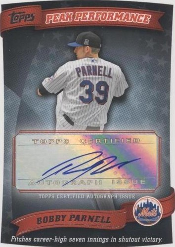 2010 Topps - Bobby Parnell #PPA-BPA