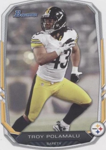 2013 Bowman Troy Polamalu #105