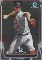 2014 Bowman Chrome - Adam Wainwright #42