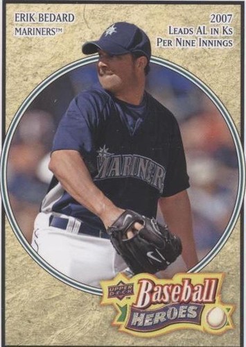 2008 Upper Deck Baseball Heroes - Erik Bedard #155