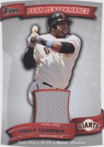 2010 Topps - Pablo Sandoval #PPR-PS