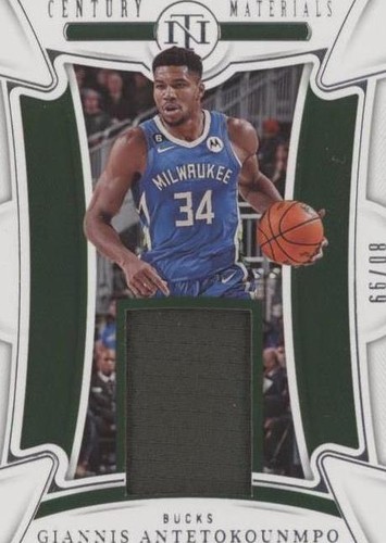 2022-23 Panini Noir Giannis Antetokounmpo Box Office Patch