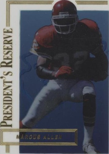 1996 Collector's Edge President's Reserve Marcus Allen #295