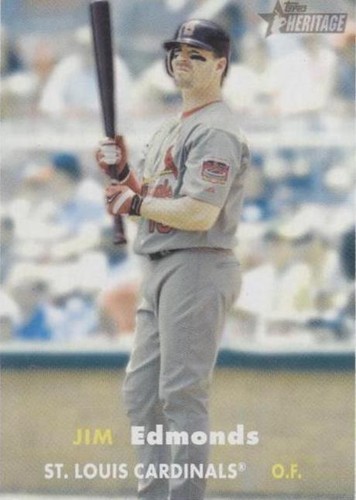 2006 Topps Heritage - Jim Edmonds #372