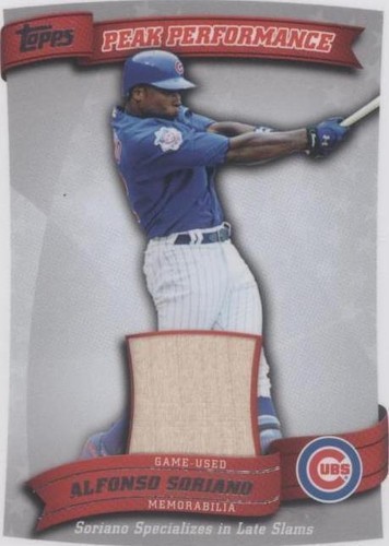2010 Topps - Alfonso Soriano #PPR-AS