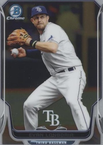 2014 Bowman Chrome - Evan Longoria #53