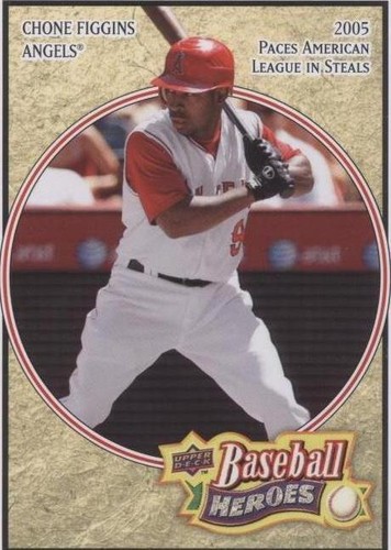 2008 Upper Deck Baseball Heroes - Chone Figgins #86