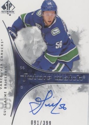 2019-20 SP Authentic - Guillaume Brisebois #RFWA-GB