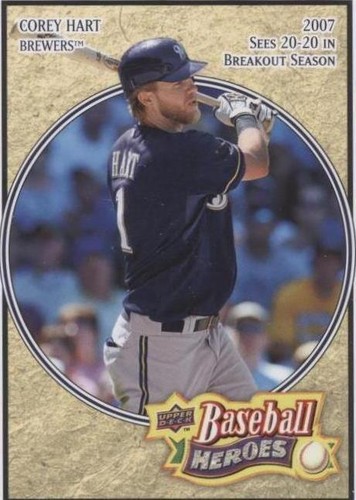 2008 Upper Deck Baseball Heroes - Corey Hart #46