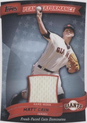 2010 Topps - Matt Cain #PPR-MC