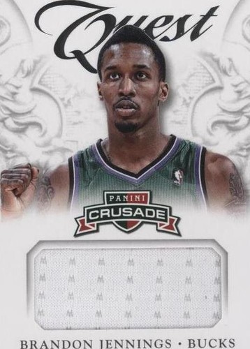 2012-13 Panini Crusade - Brandon Jennings #28