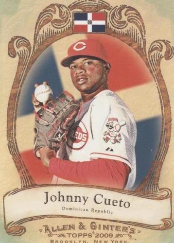 2009 Topps Allen & Ginter's - Johnny Cueto #NP6