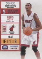 2010-11 Playoff Contenders Patches - Chris Bosh #92