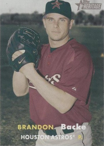 2006 Topps Heritage - Brandon Backe #438