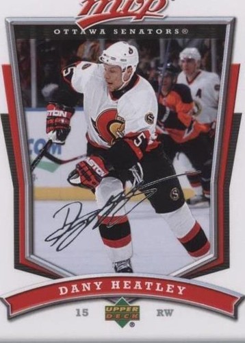 2007-08 Upper Deck MVP - Dany Heatley #251