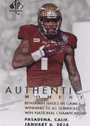 2014 SP Authentic Kelvin Benjamin #183