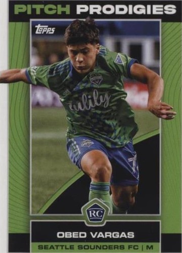 2023 Topps MLS Obed Vargas #4