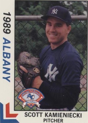 1989 Best Albany-Colonie Yankees - Scott Kamieniecki #25