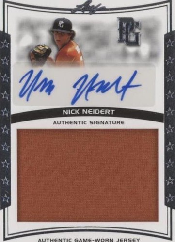 2014 Leaf Perfect Game Showcase - Nick Neidert #JA-NN1