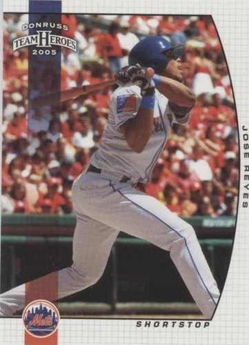 2005 Donruss Team Heroes - Jose Reyes #198